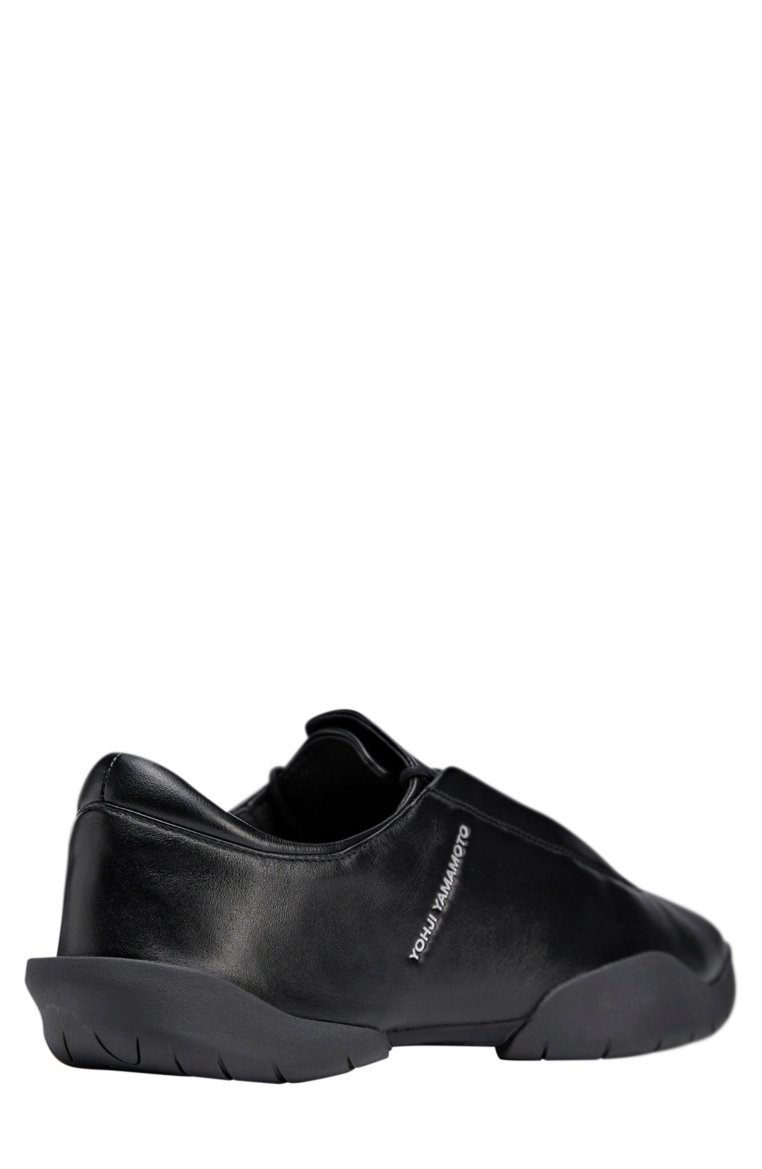Y-3 Gender Inclusive Regu Low Top Sneaker in Black/Black/Black at Nordstrom - 2