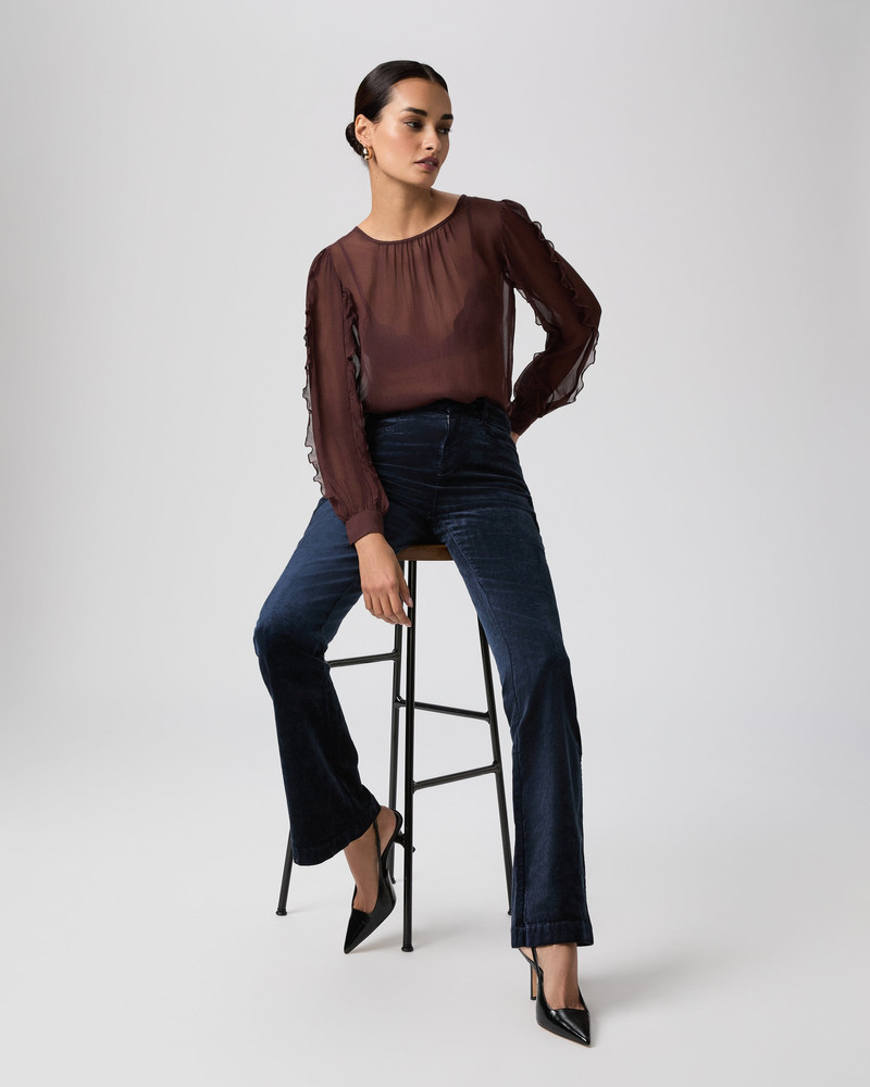 High Rise Laurel Canyon Bootcut Pant 6