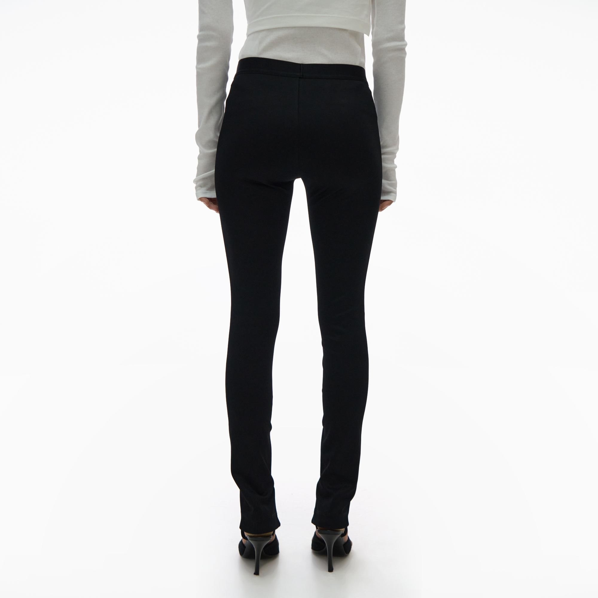 CORE DOUBLE NEEDLE RIB LEGGING - 4