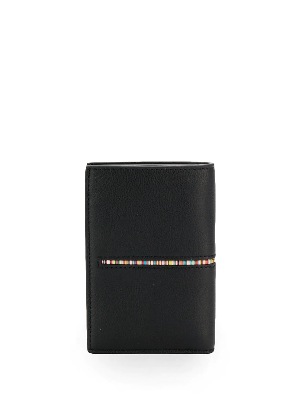 signature stripe detail long wallet  - 2