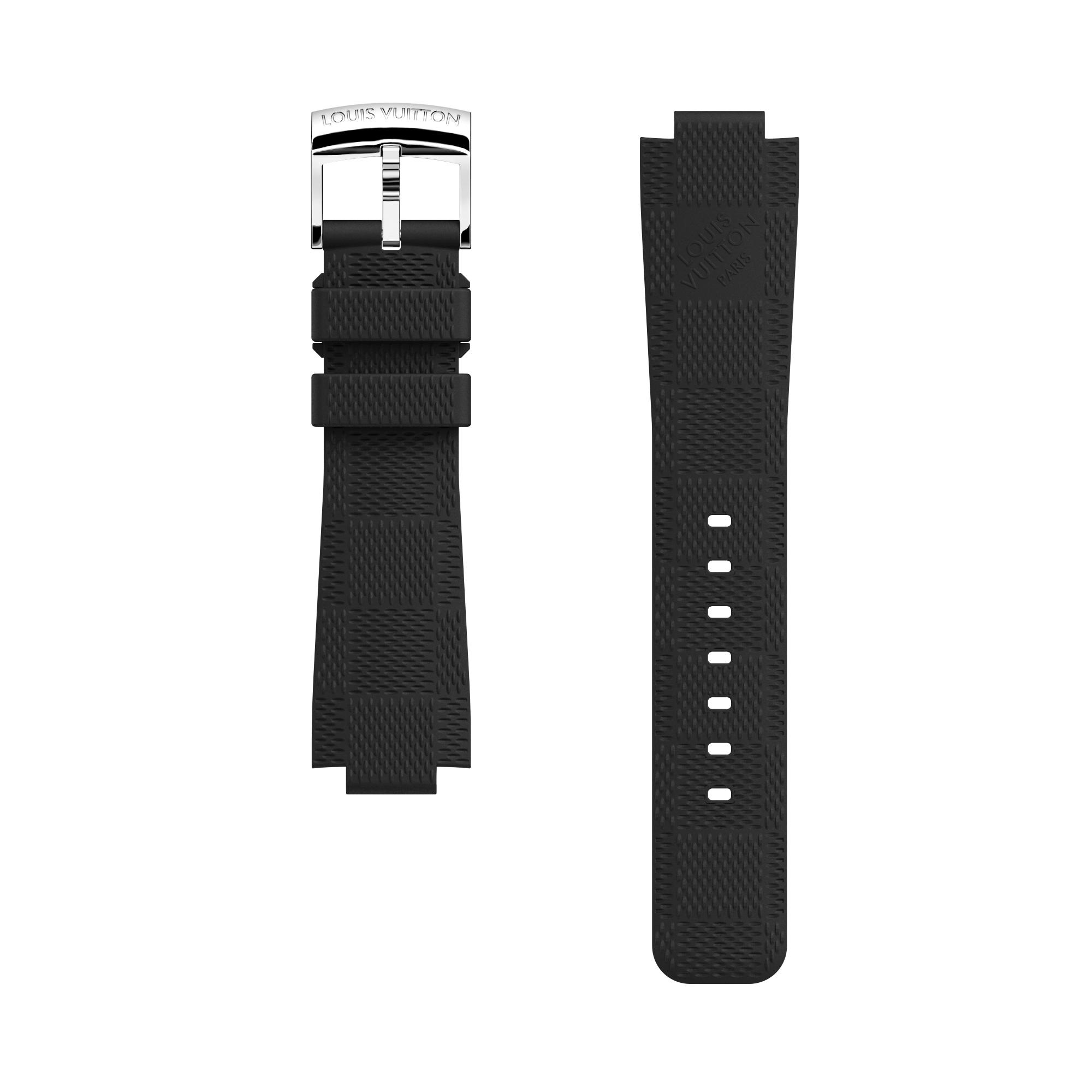 STRAP TAMBOUR RUBBER BLACK L/L - 1