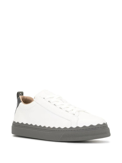 Chloé Lauren two-tone sneakers outlook