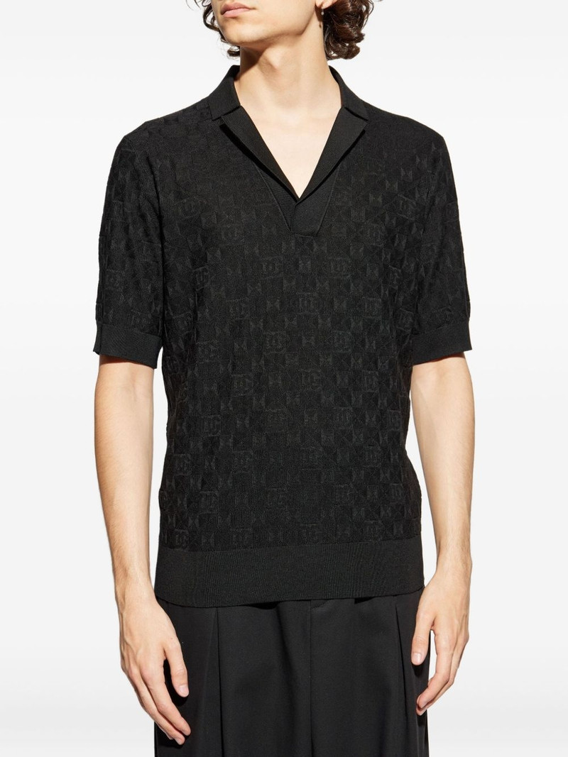 DG-patterned polo top 3