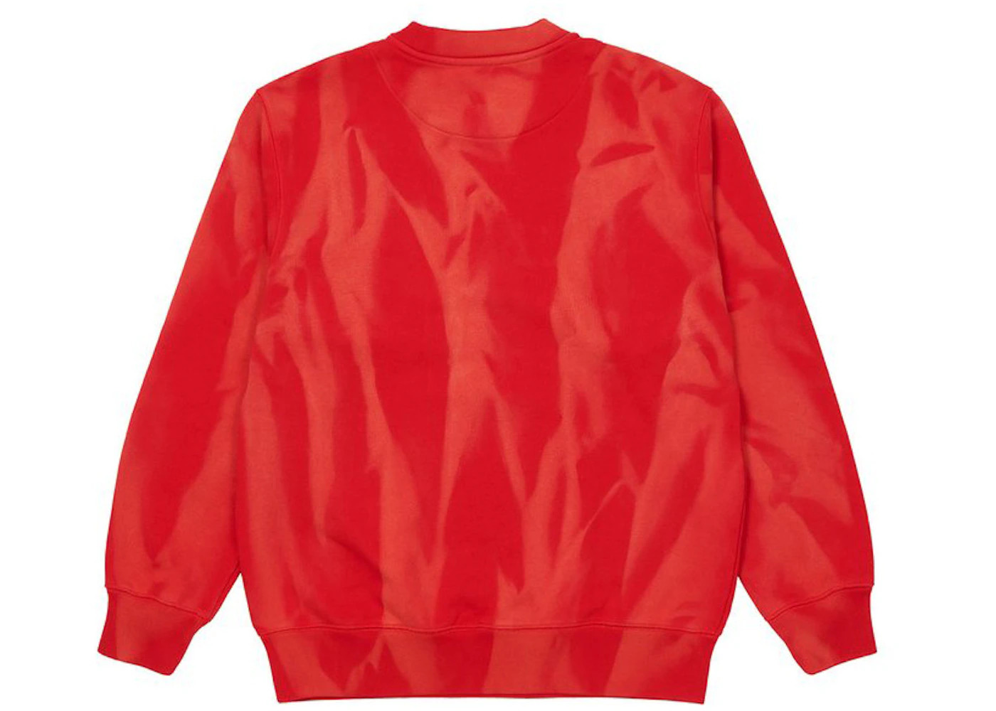 Palace Try-Dye Crew Red/White - 2