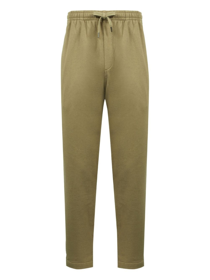 cotton-blend track pants 1
