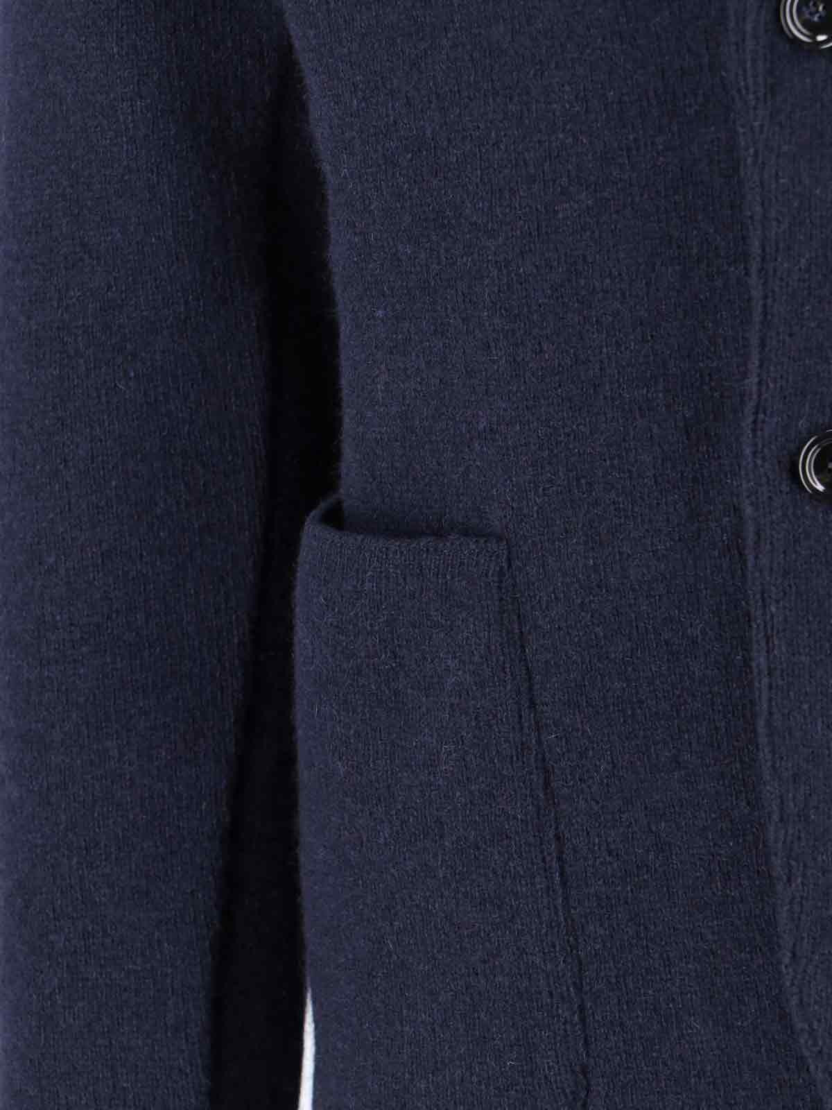 SINGLE-BREASTED CASHMERE JACKET - 5