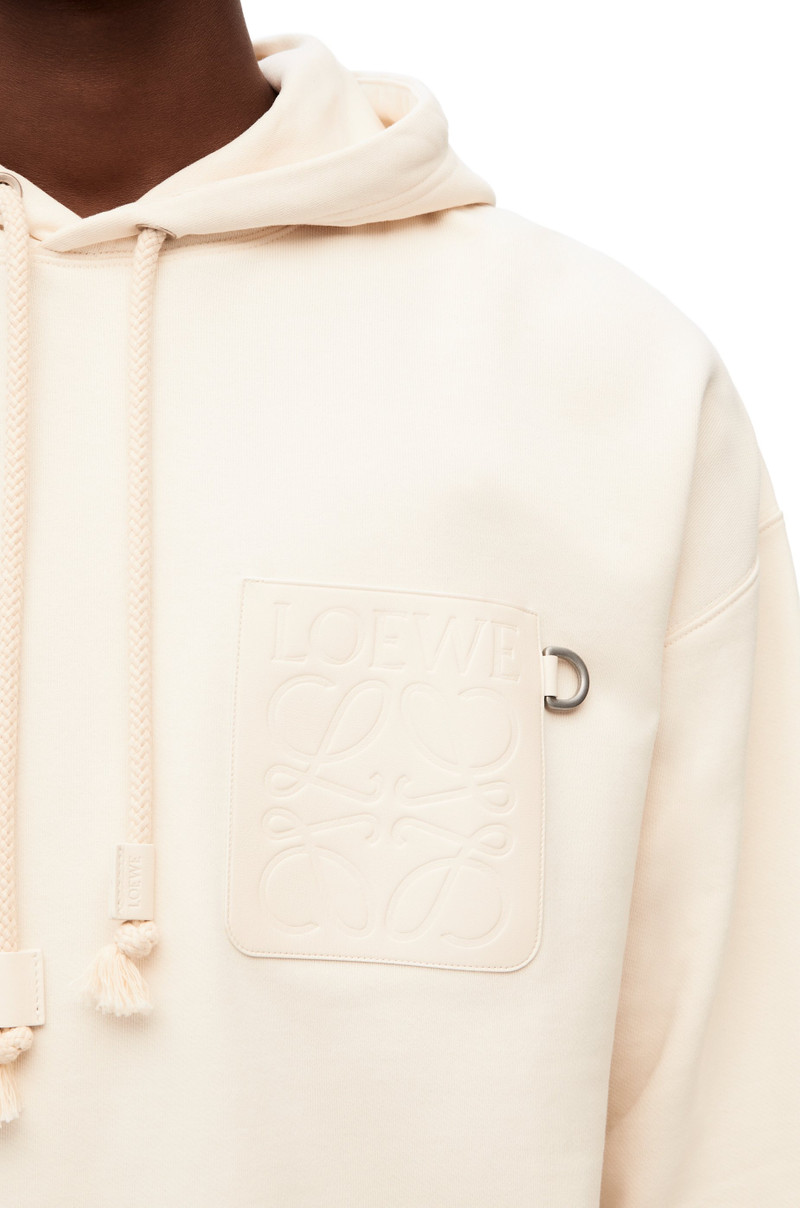 Relaxed fit hoodie in cotton 5