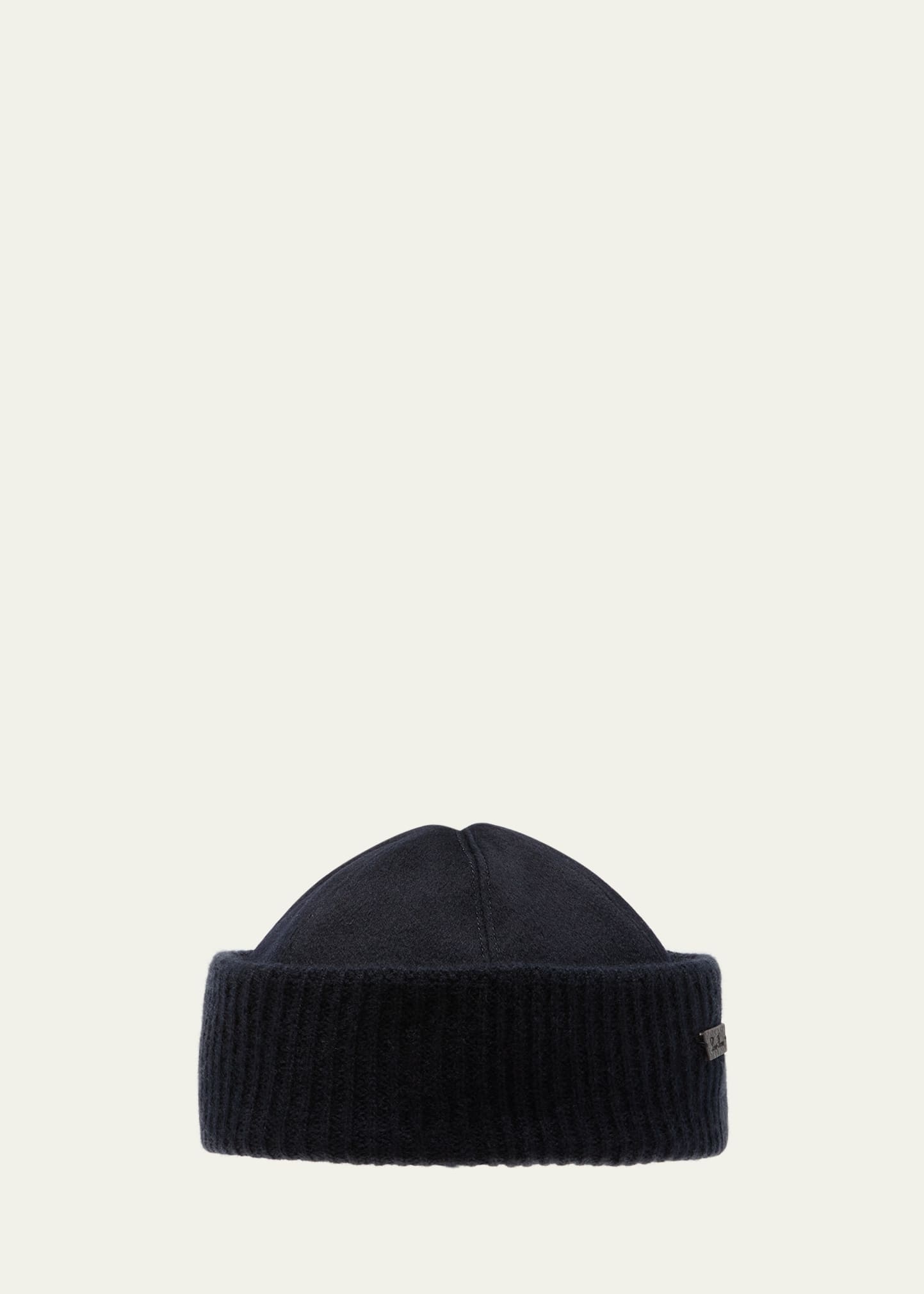 Men's Cashmere Beanie Hat - 1