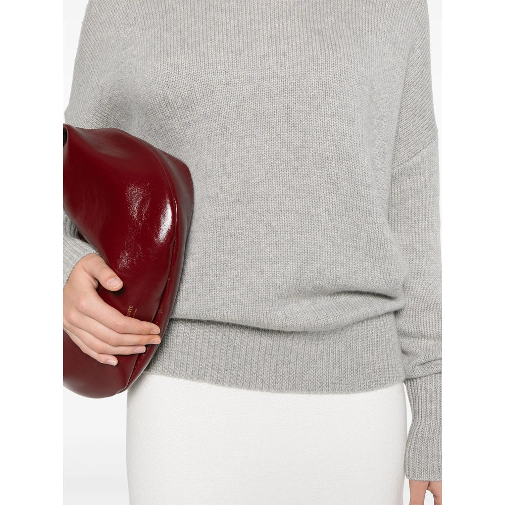 Lisa Yang Grey Knitwear - Jumpers Women - 5