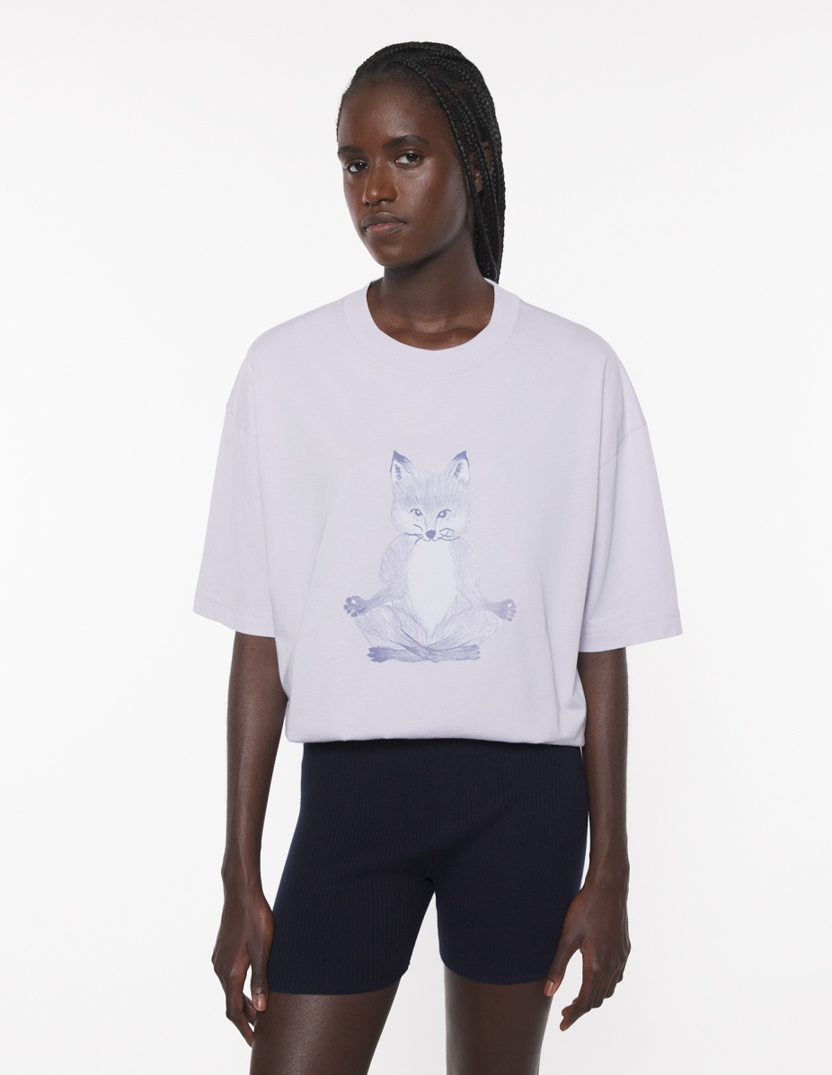 YOGA FOX BOXY TEE-SHIRT - 3
