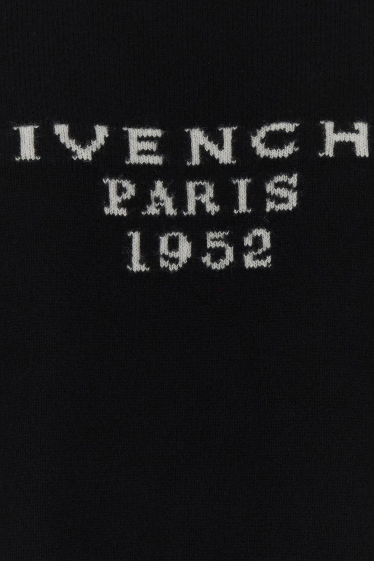 Black wool blend sweater - 3