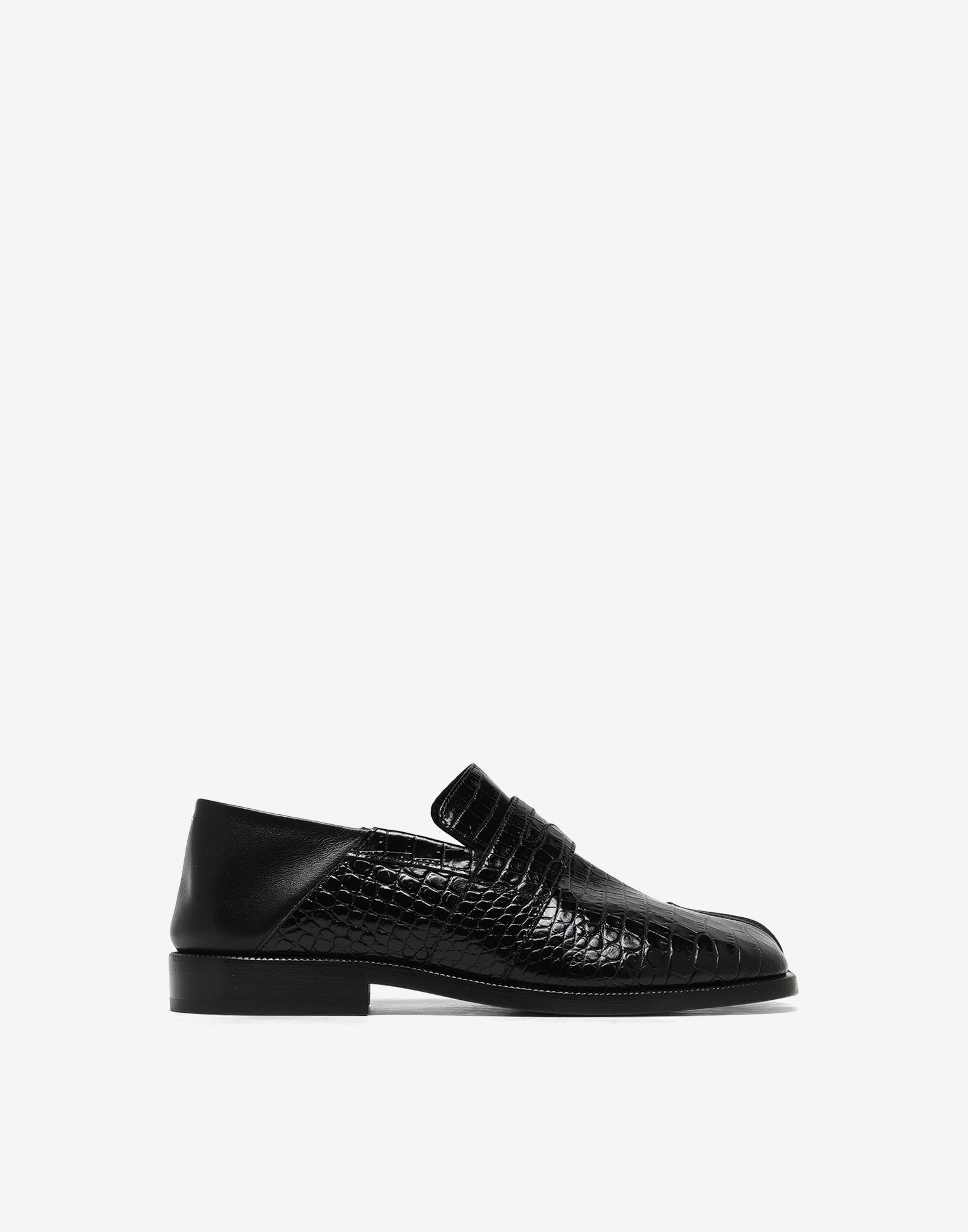 Tabi croc-effect loafers - 1