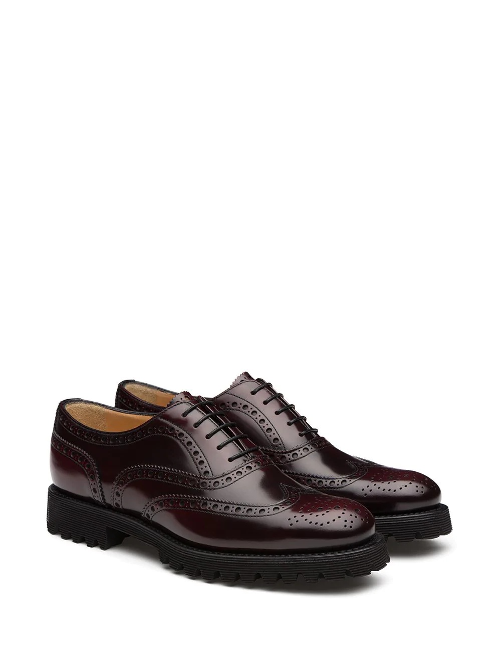 Carla polished brogue shoes - 2