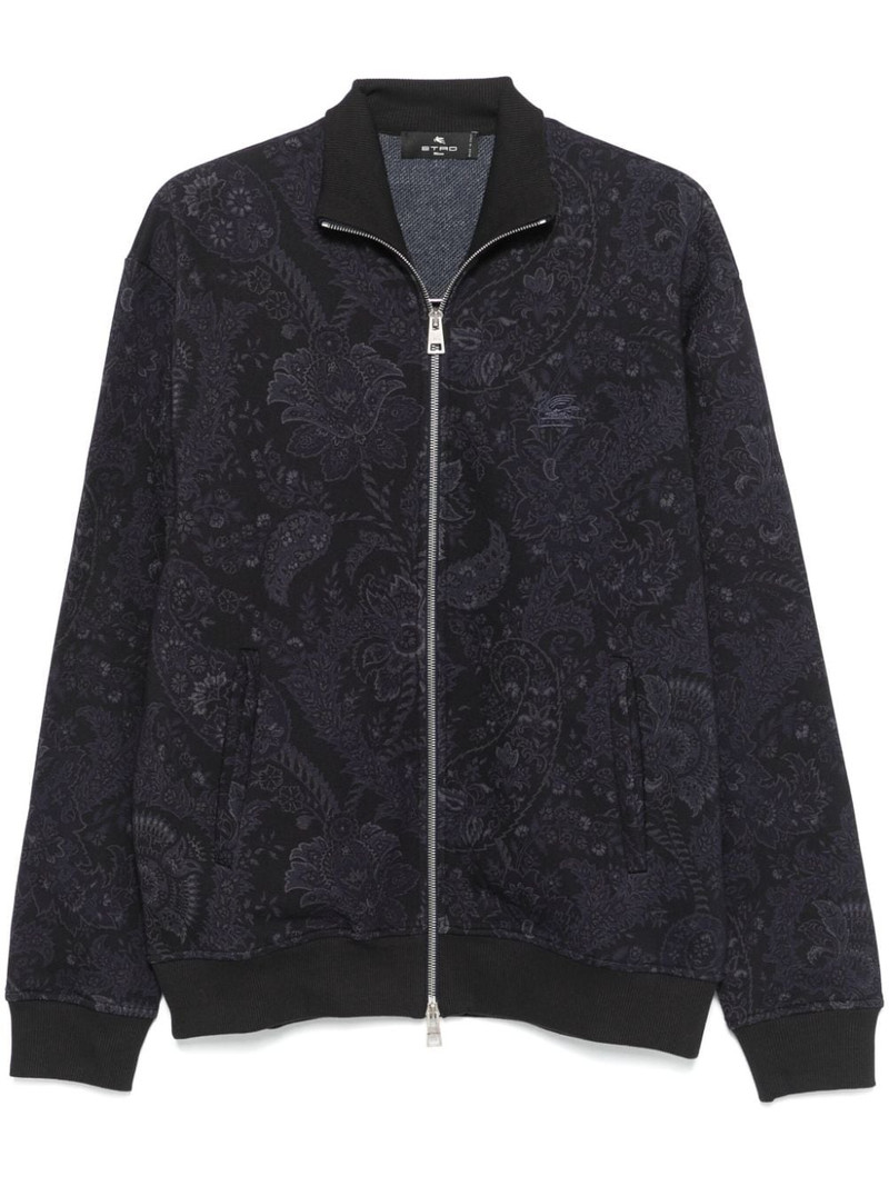 paisley-print sweatshirt 1