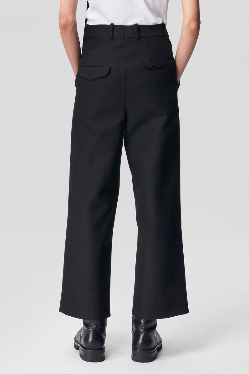 Kylie Cropped High Waist Trousers - 3