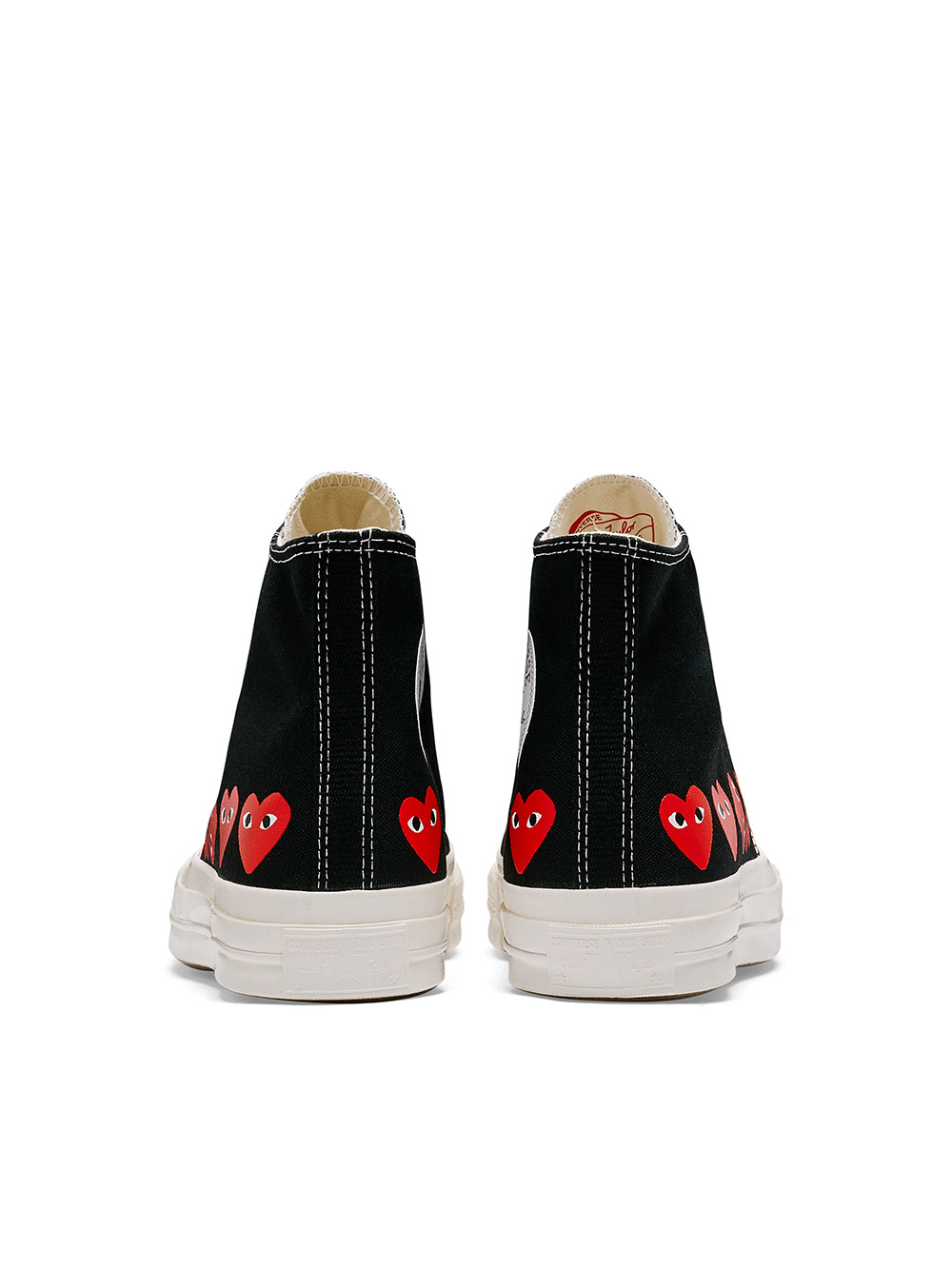 Converse Multi Red Heart High Top - 4