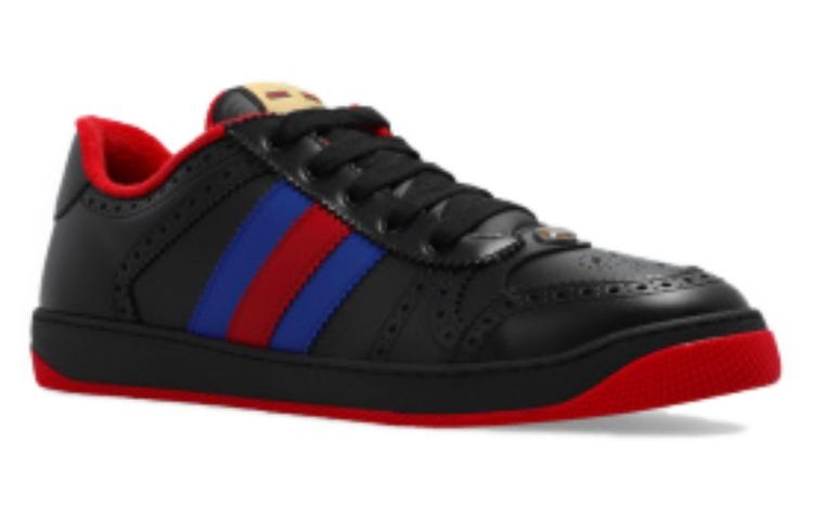 Gucci Screener Low-Top Sneakers 'Black Blue Red' 722602-AAA9P-1093 - 3