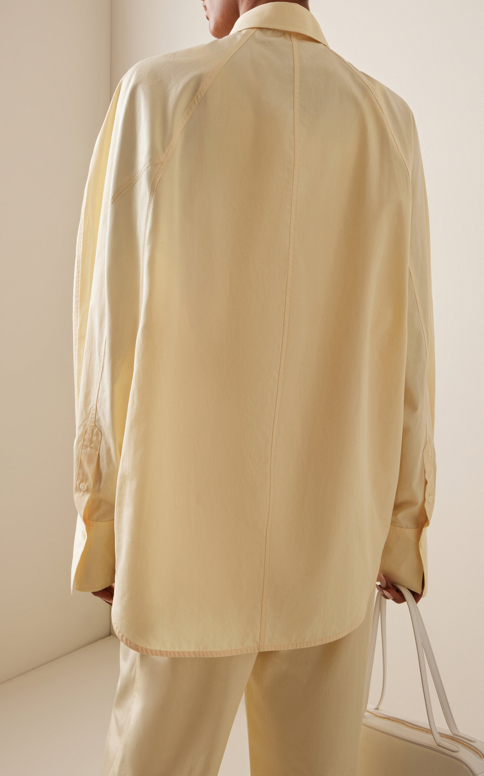Cotton Shirt yellow - 4