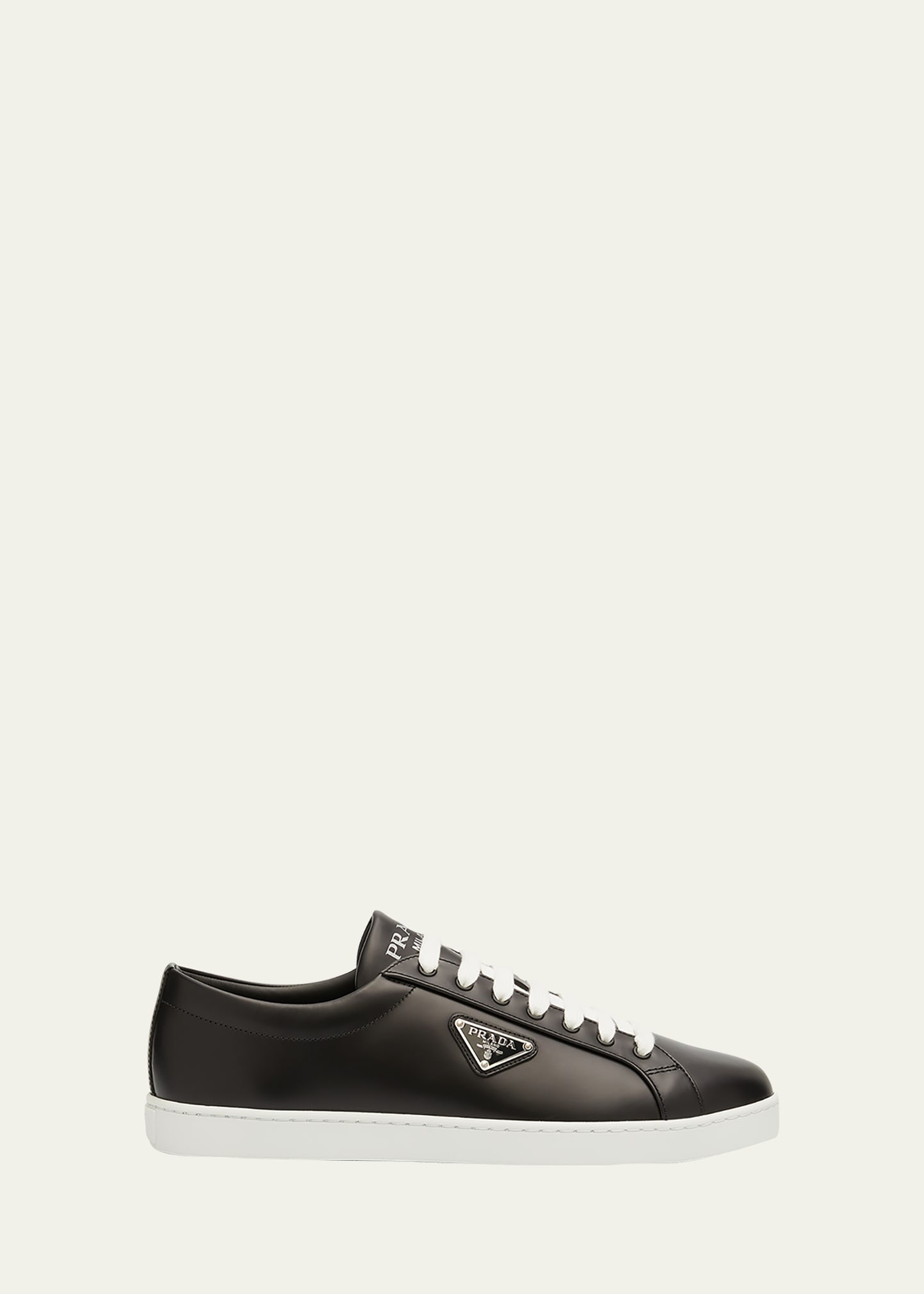 Prada Men s Lane Spazzolato Leather Sneakers bergdorfgoodman REVERSIBLE
