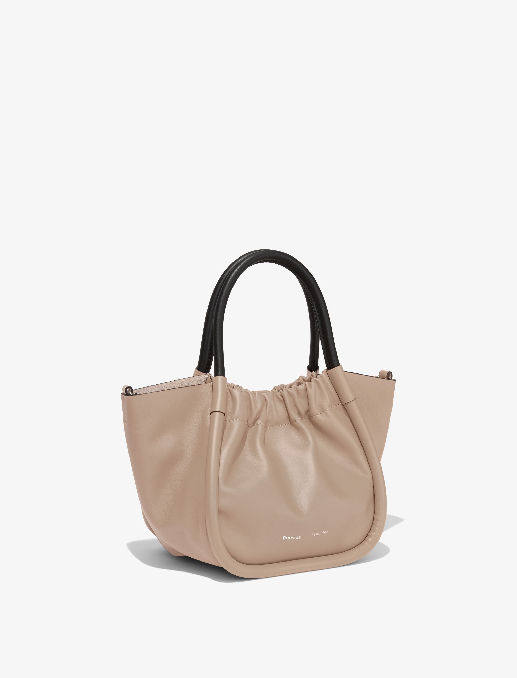 Small Ruched Crossbody Tote - 2