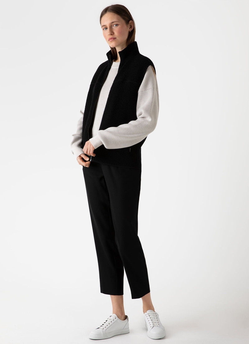 Sunspel Wool Fleece Vest outlook