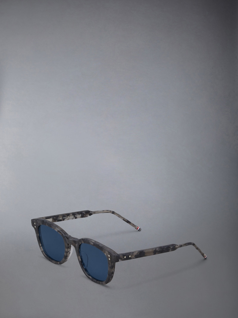 TORTOISE ACETATE RECTANGULAR SUNGLASSES 6