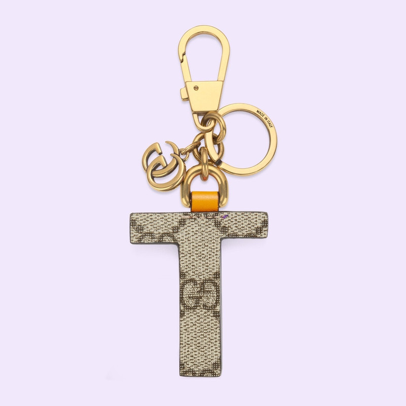 GUCCI Letter T keychain outlook