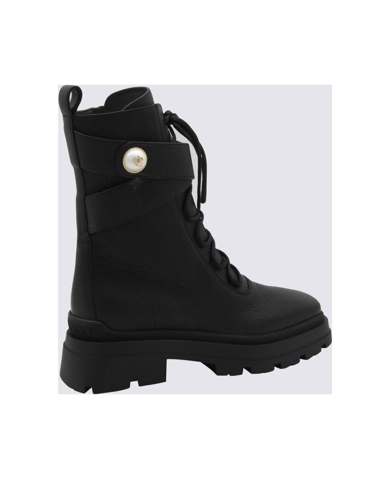 Black Leather Boots - 3