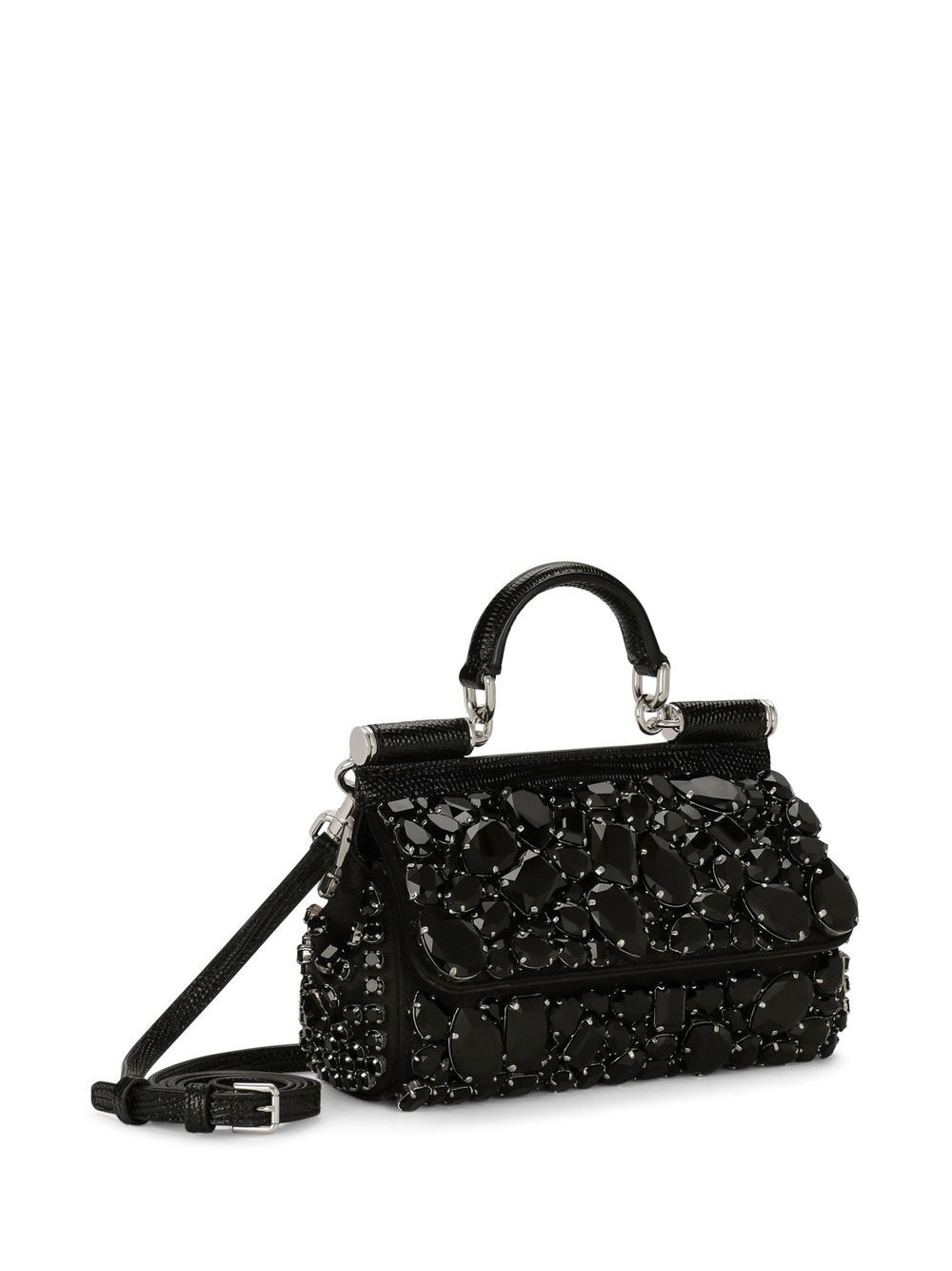 KIM DOLCE&GABBANA gem-embellished Sicily bag - 4