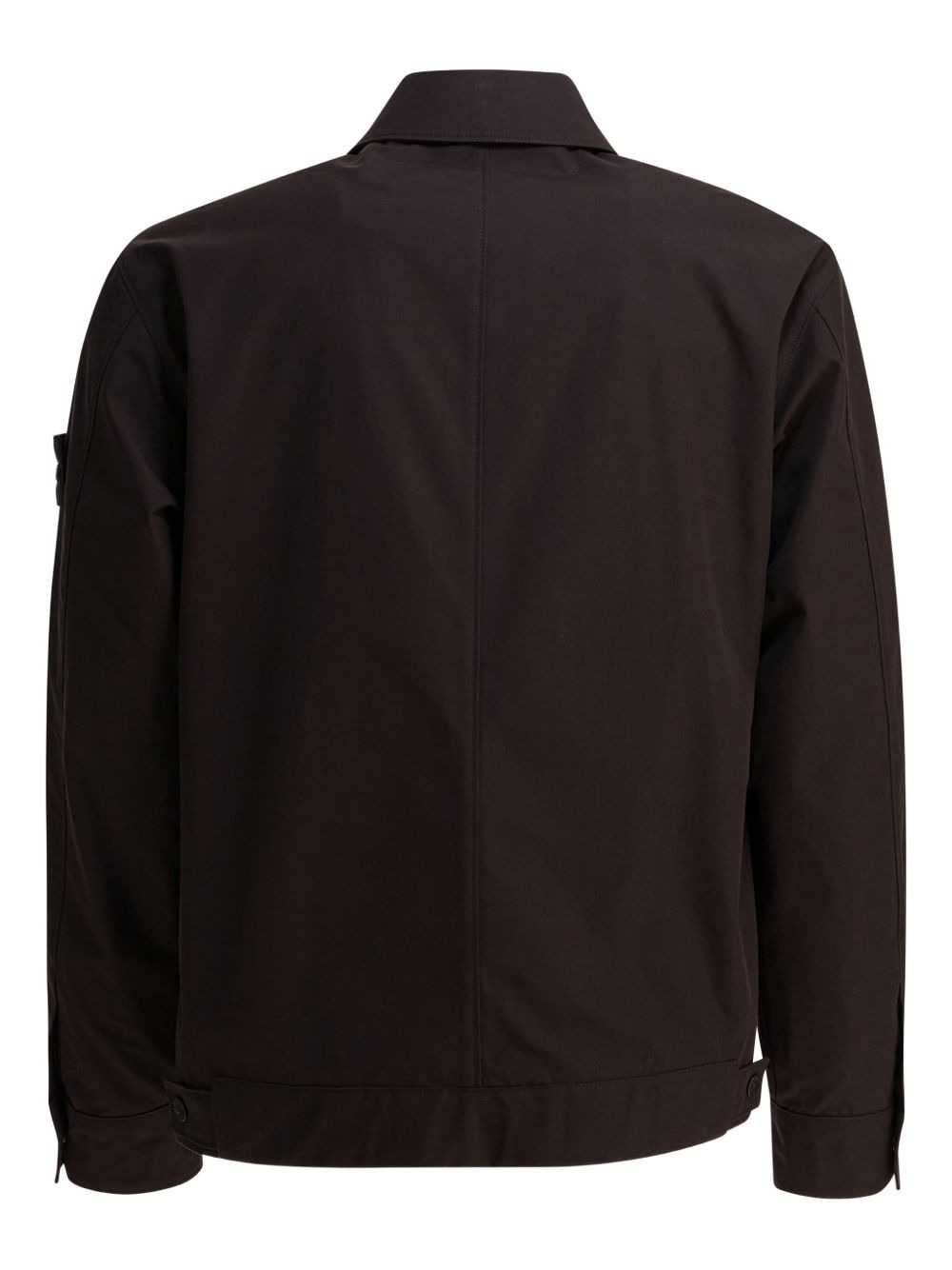 zip-fastening pocket shirt jacket - 2