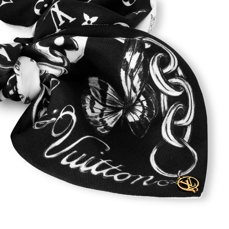 Louis Vuitton Blooming Monogram Scrunchy outlook