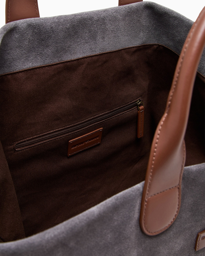ASV SUEDE ICON SHOPPER BAG 4