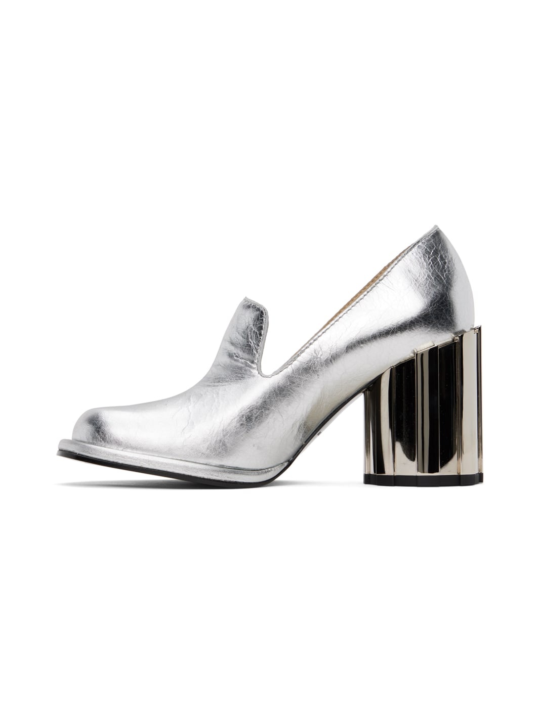 Silver Anatomical Toe Heels - 3