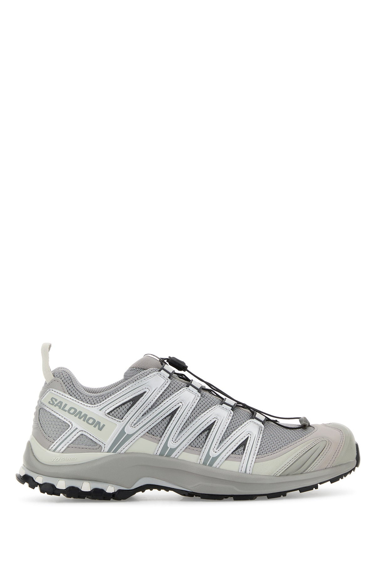 Silver mesh and synthetic leather XA Pro 3D sneakers - 1