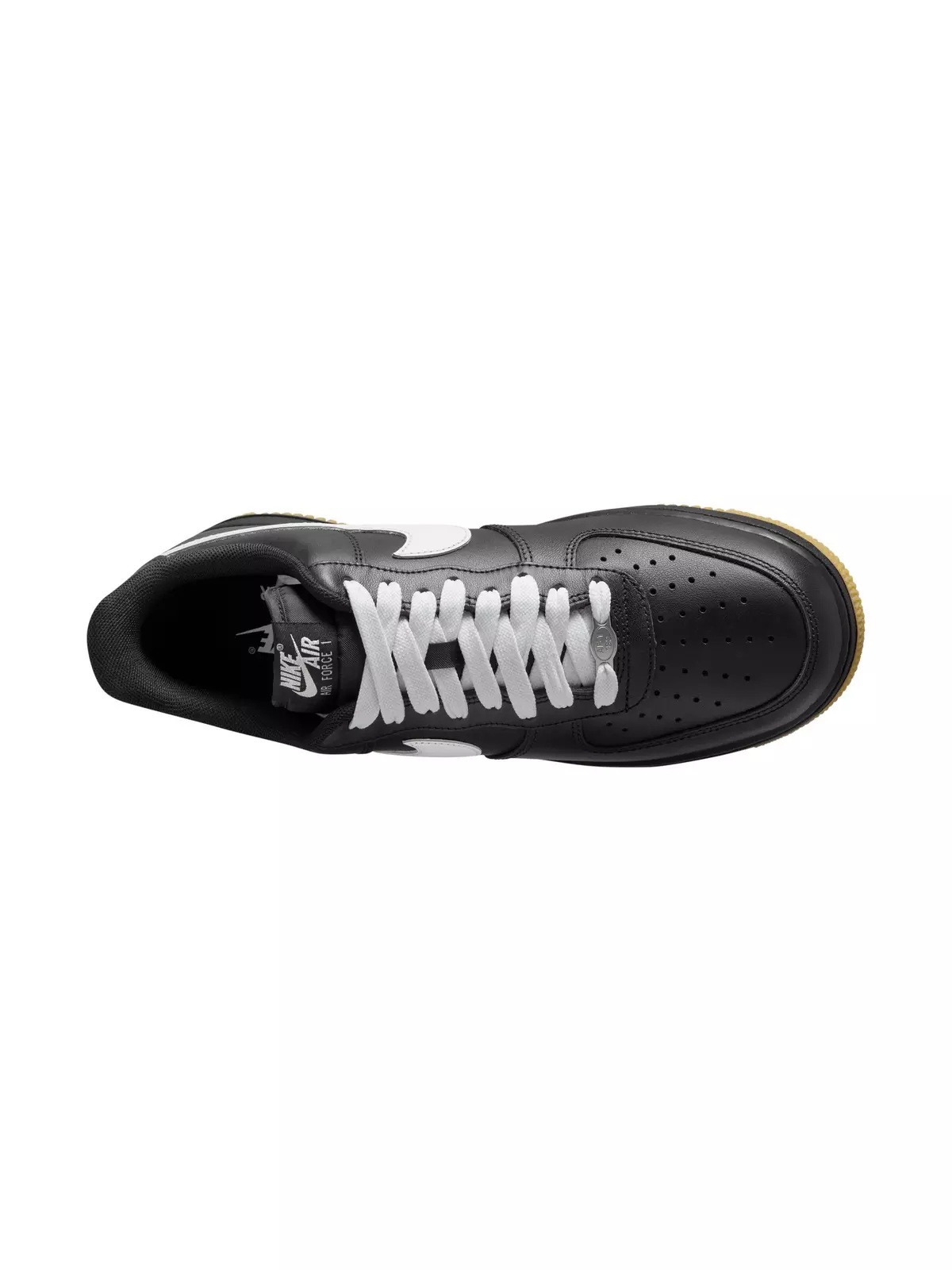 Air Force 1 '07 LV8 "Black/White/Gum Light Brown" Men's Shoe - 8