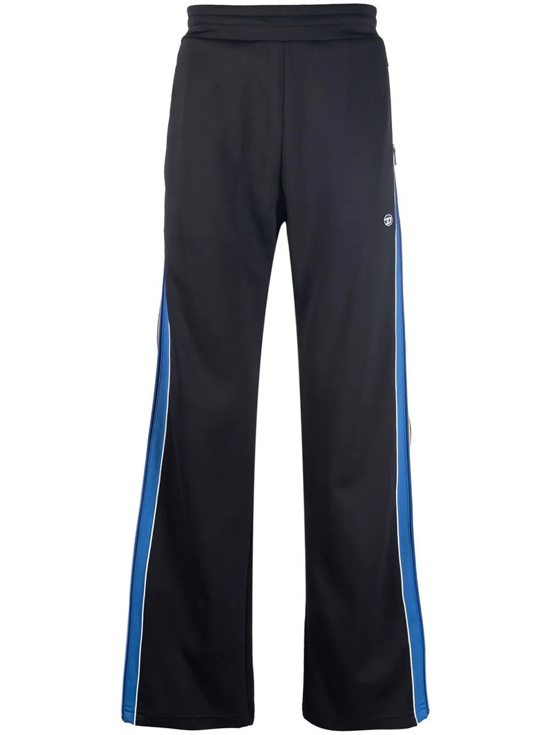side stripe-detail track pants 1