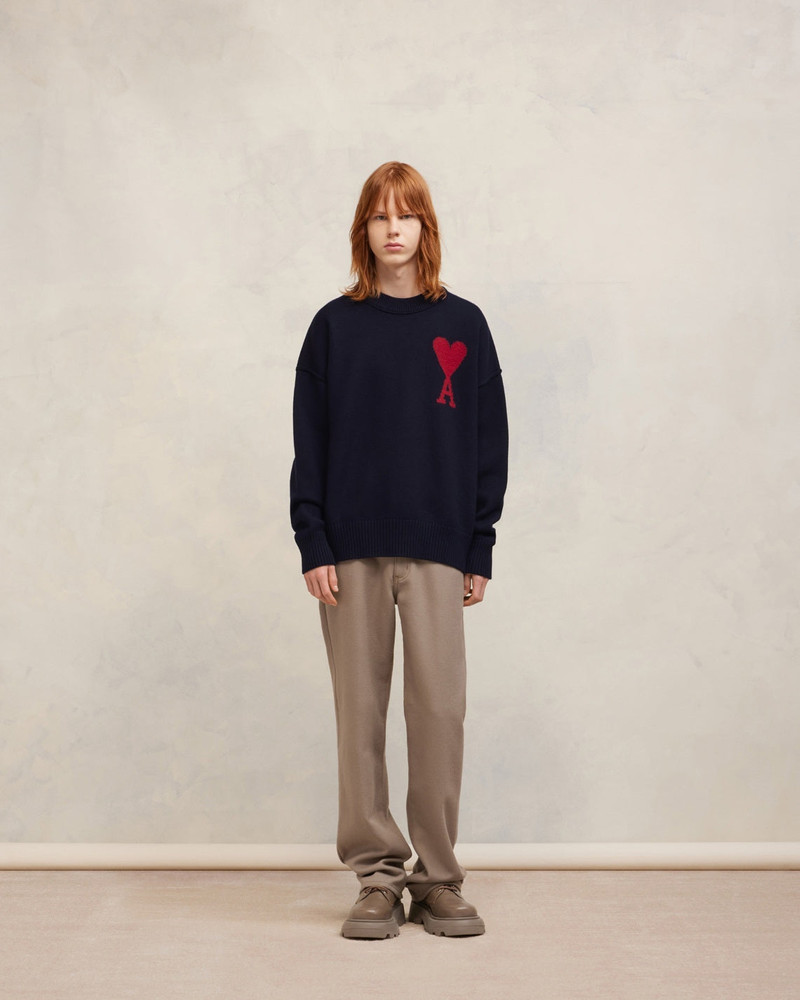 AMI Paris RED AMI DE COEUR SWEATER outlook