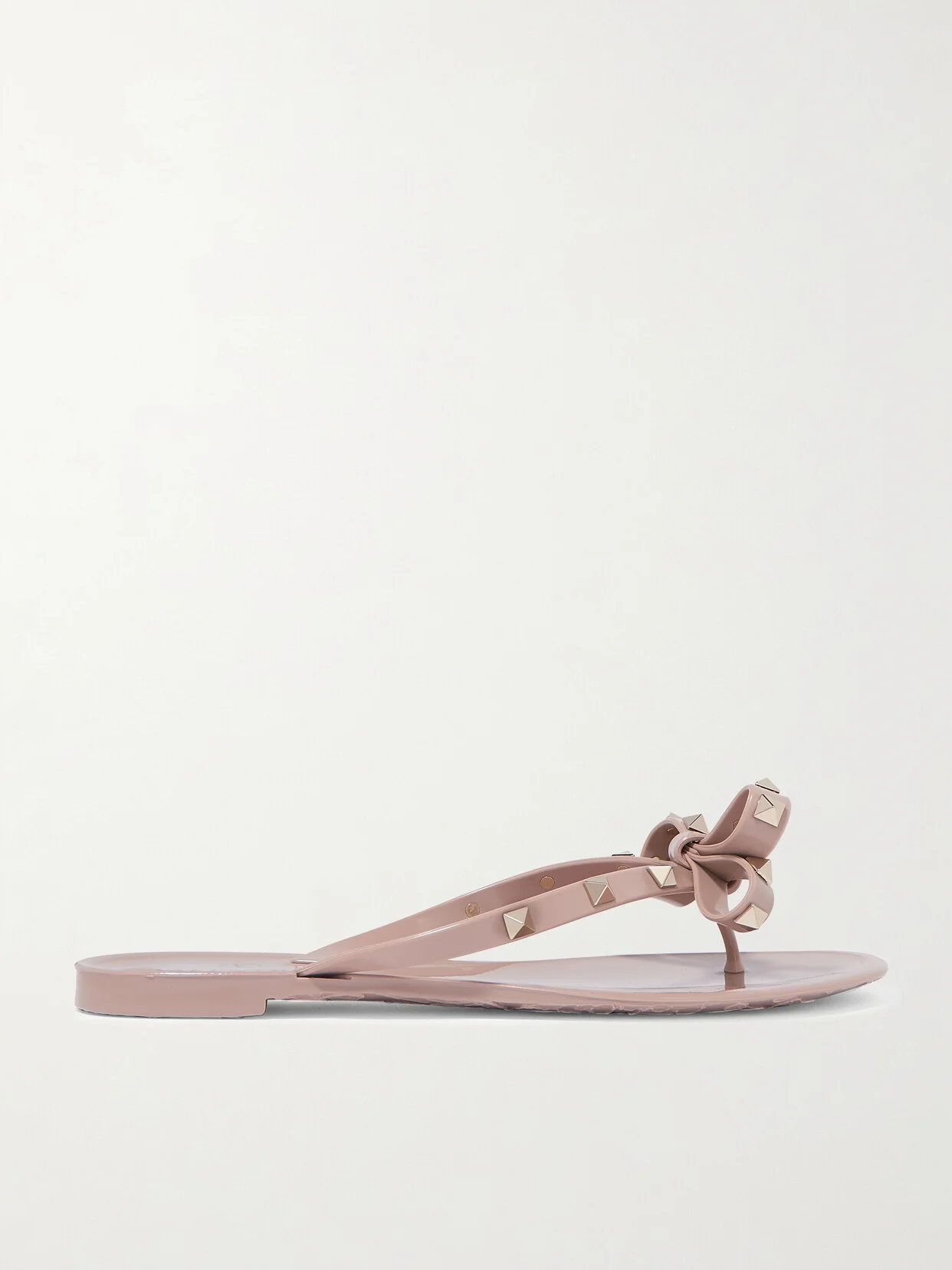 The Rockstud Rubber Flip Flops - 1