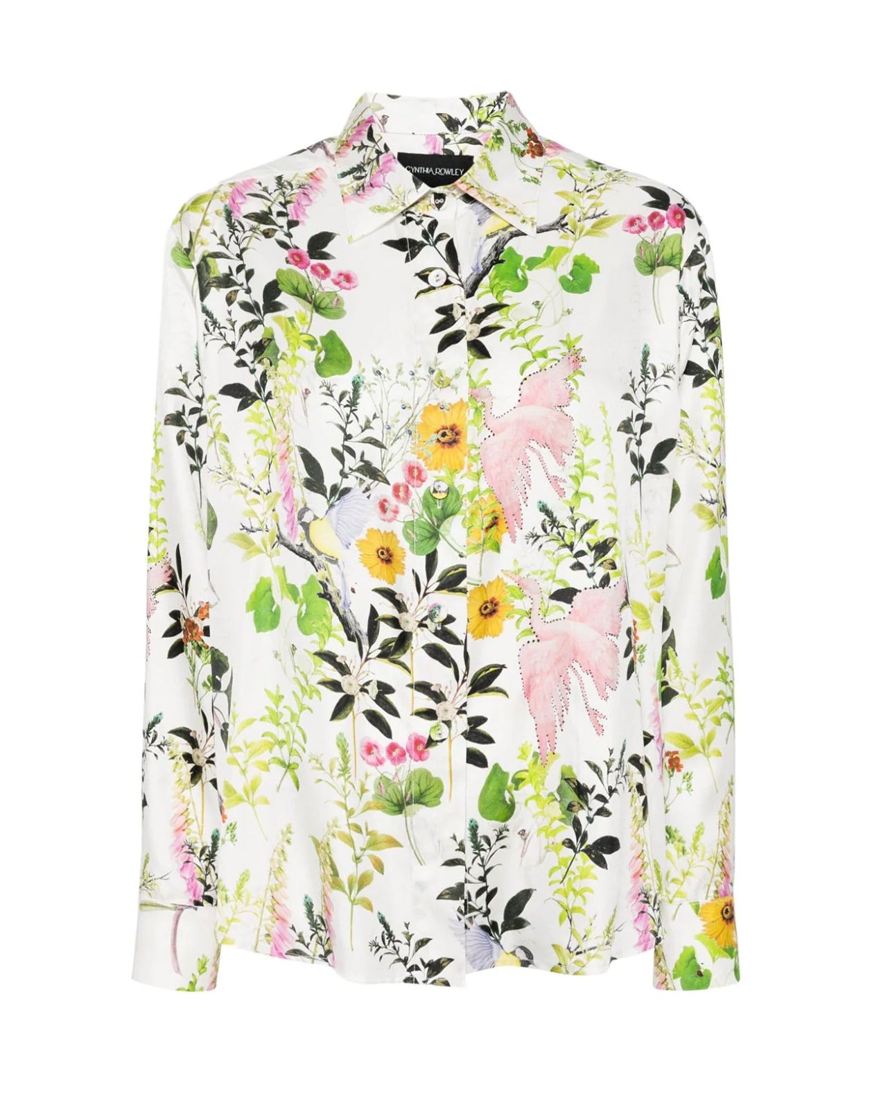 Secret Garden Silk Shirt - 11