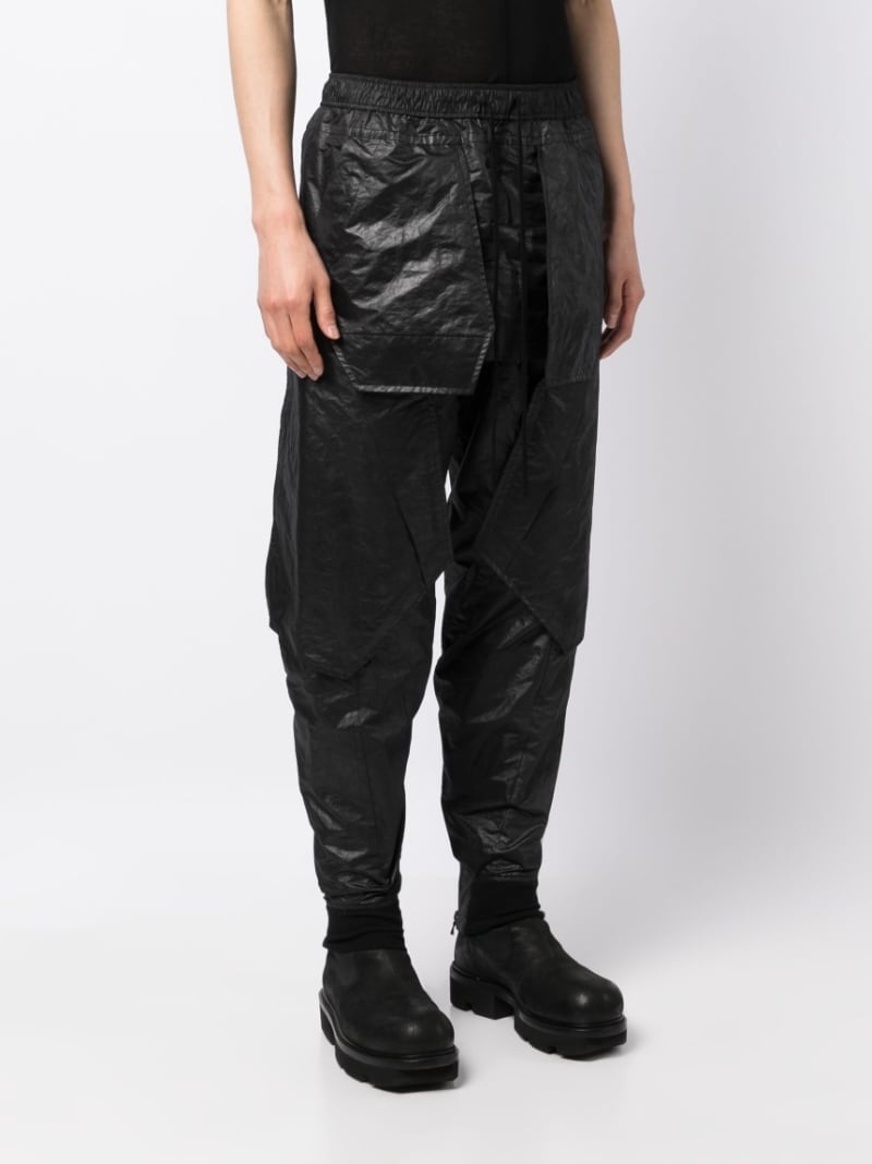 panelled multi-pocket trousers - 3