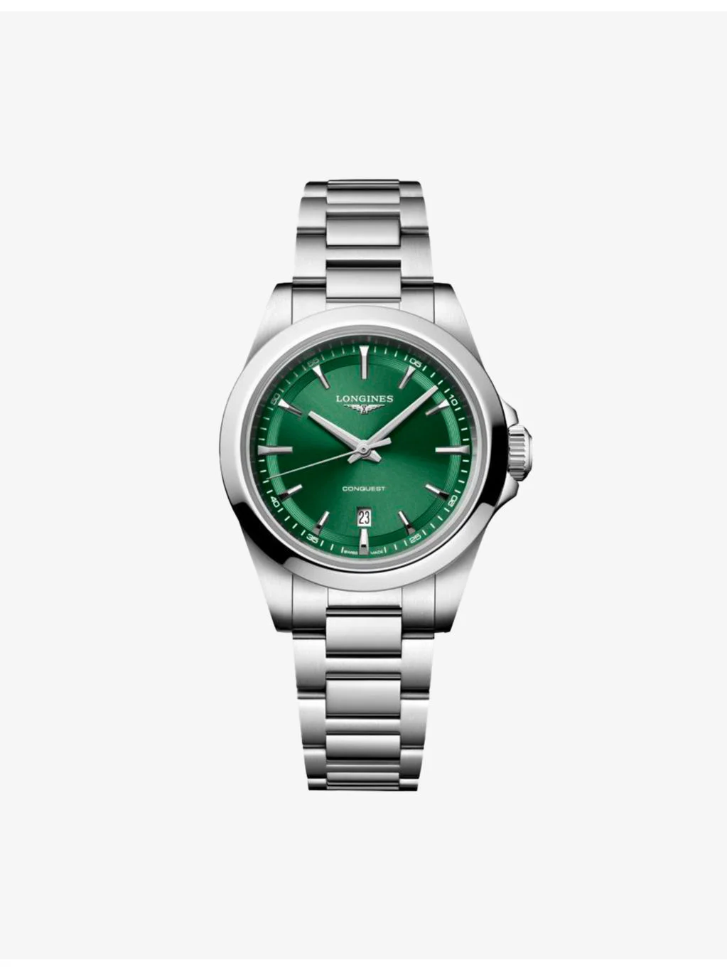 Conquest Stainless-Steel Quartz Watch 30mm - 1