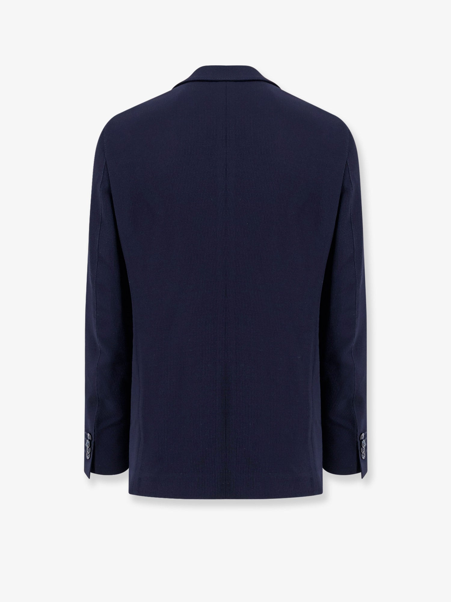 Giorgio Armani Men Virgin Wool And Viscose Blazer - 2