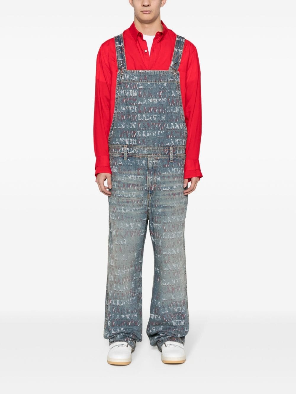 x Future denim jumpsuit - 2