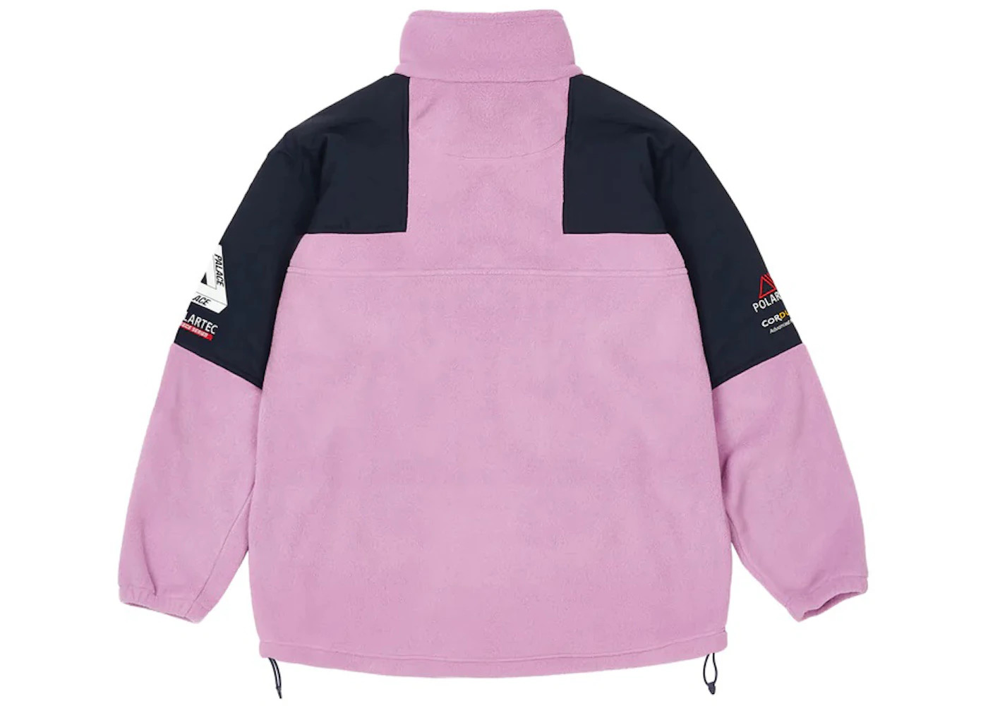 Palace Polartec Double Zip Funnel Purple - 2
