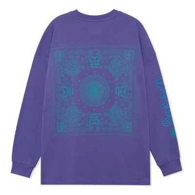 Li-Ning Li-Ning BadFive Graphic Long Sleeve T-shirt 'Purple' AHSRB51-1 outlook