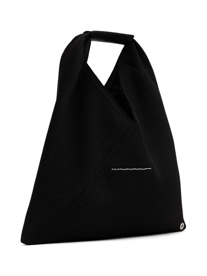 Black Mini Triangle Tote 3