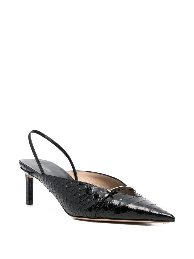 TOM FORD sling-back leather pumps outlook