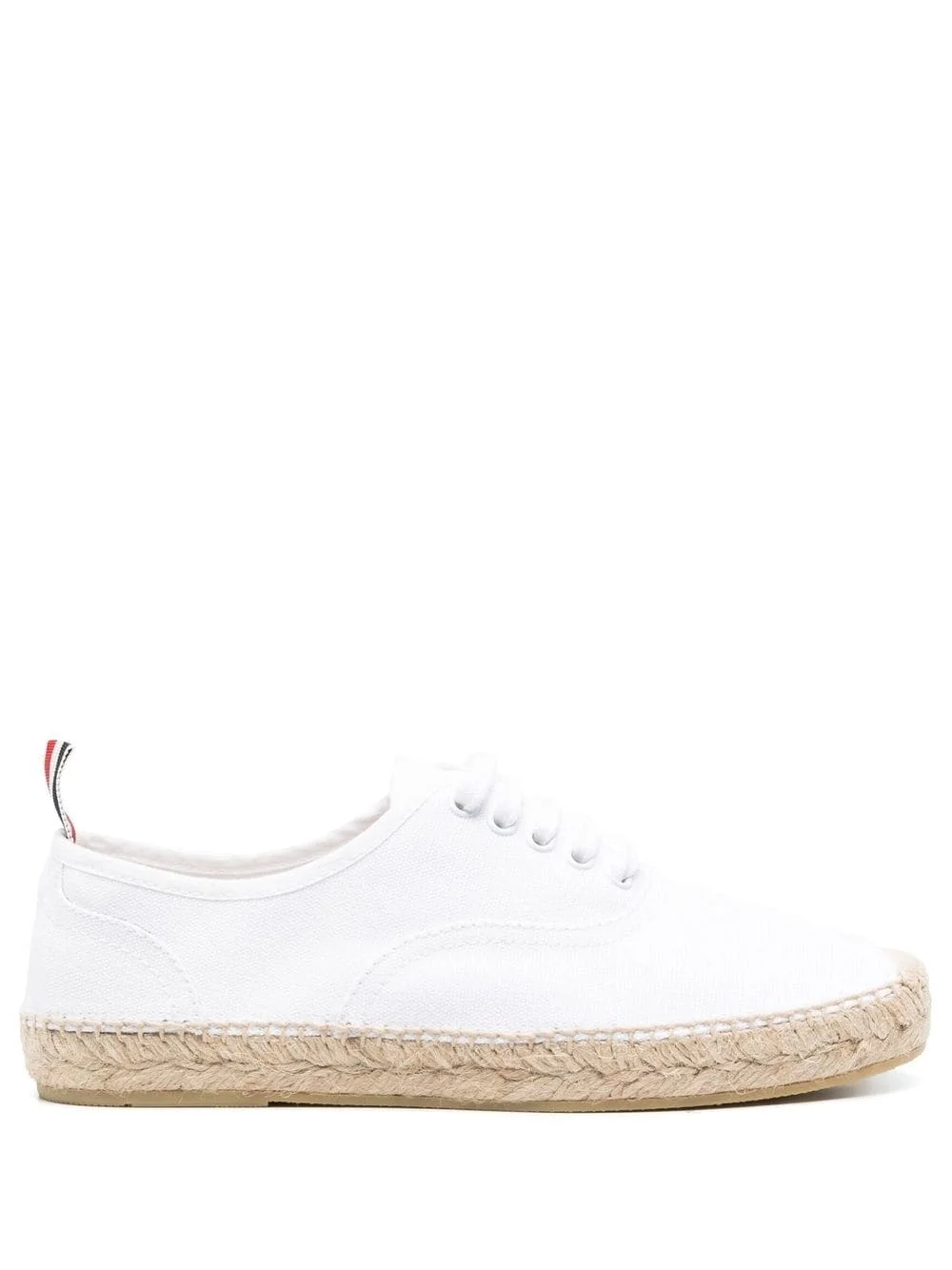 jute-sole lace-up sneakers - 1