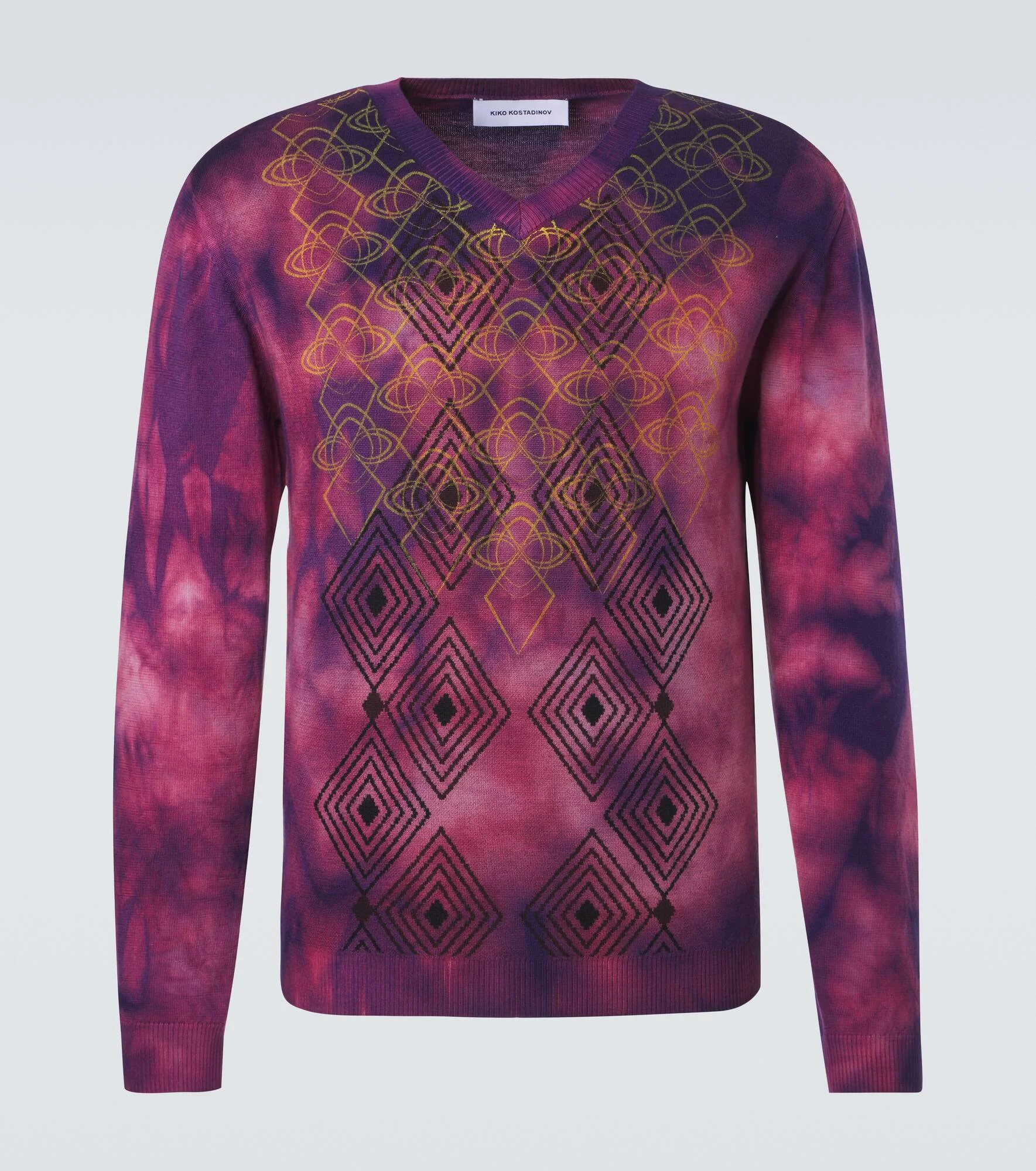 Hatha tie-dye wool sweater - 1