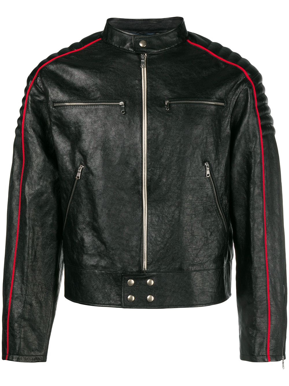 Gucci Print leather jacket - 1